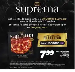 IGA DR.OETKER SUPREMA FROZEN PIZZA offer