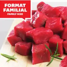 IGA BEEF CUBES FOR BEEF BOURGUIGNON offer
