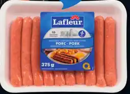 IGA LAFLEUR FRESH SAUSAGES OR COCKTAIL SAUSAGES offer
