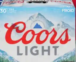 IGA COORS LIGHT BEER offer
