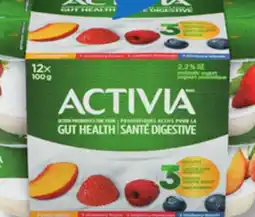 IGA ACTIVIA (12 x 95 ou 12 x 100 g) YOGURT OR PROBIOTIC YOGURT offer