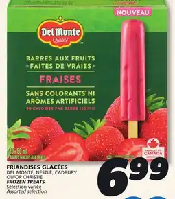 IGA DEL MONTE FROZEN TREATS offer