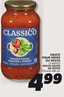 IGA CLASSICO PASTA SAUCE offer