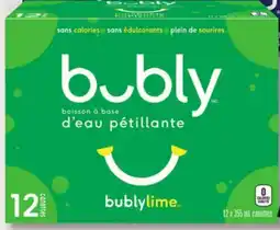 IGA BUBLY WATER-BASED DRINK offer