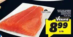 IGA FRESH ATLANTIC SALMON FILLETS offer