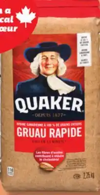 IGA QUAKER INSTANT OATMEAL offer