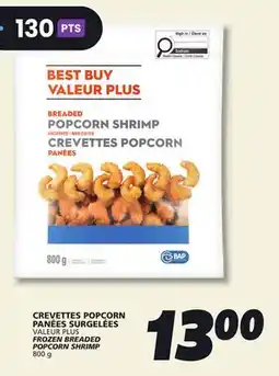 IGA VALEUR PLUS FROZEN BREADED POPCORN SHRIMP offer