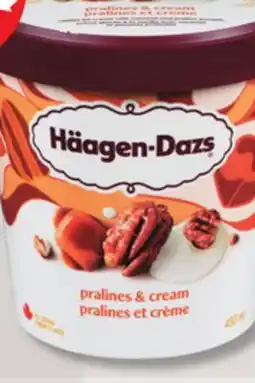 IGA HÄAGEN-DAZS ICE CREAM OR FROZEN TREATS offer
