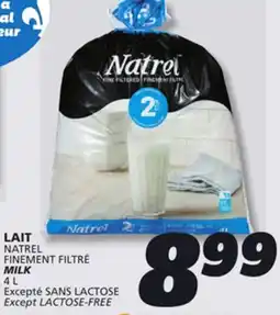 IGA NATREL FINEMENT FILTRÉ MILK offer