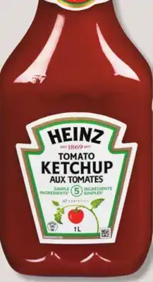 IGA HEINZ KETCHUP offer