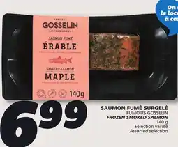IGA FUMOIRS GOSSELIN FROZEN SMOKED SALMON offer