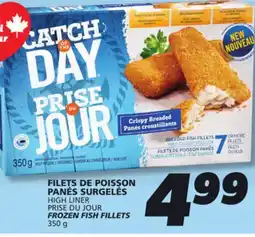 IGA HIGH LINER PRISE DU JOUR FROZEN FISH FILLETS offer