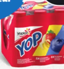 IGA YOPLAIT YOP DRINKABLE YOGURT offer