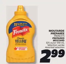 IGA FRENCH'S PREPARED MUSTARD offer