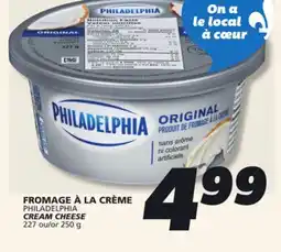 IGA PHILADELPHIA CREAM CHEESE offer