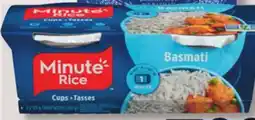 IGA MINUTE RICE PRECOOKED RICE offer
