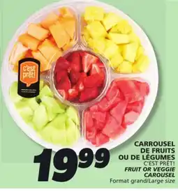 IGA C'EST PRÊT! FRUIT OR VEGGIE CAROUSEL offer