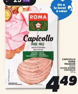 IGA ROMA SLICED ROUND CAPICOLLO offer
