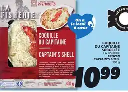 IGA LA FISHERIE FROZEN CAPTAIN'S SHELL offer