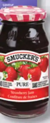 IGA SMUCKER'S JAM, JELLY, MARMALADE OR CEREAL offer