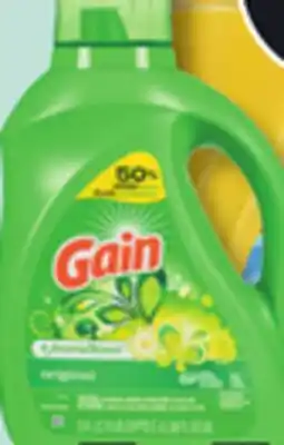 IGA GAIN LIQUID LAUNDRY DETERGENT offer