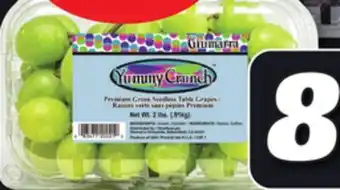 IGA SEEDLESS PREMIUM GREEN GRAPES offer