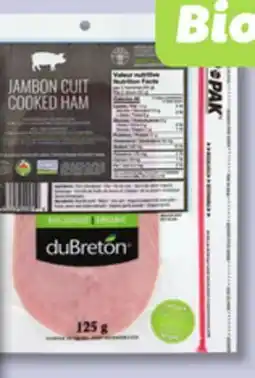 IGA DU BRETON SLICED COOKED OR SMOKED HAM offer