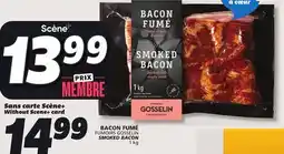 IGA FUMOIRS GOSSELIN SMOKED BACON offer