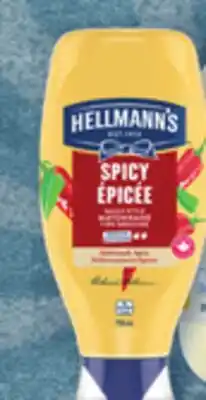 IGA HELLMANN'S MAYONNAISE TYPE DRESSING offer