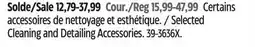 Canadian Tire Selected Cleaning and Detailing Accessories offer