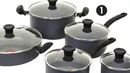 Canadian Tire T-fal Titanium Non-Stick Cookset offer