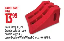 Canadian Tire RoBlock Large Double-Wide Wheel Chock offer