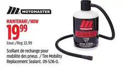 Canadian Tire MotoMaster Tire Mobility Replacement Sealant offer