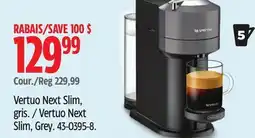 Canadian Tire Nespresso Vertuo Next Slim offer