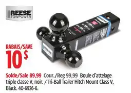 Canadian Tire Tri-Ball Trailer Hitch Mount Class V, Black offer