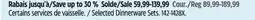 Canadian Tire Canvas Selected Dinnerware Sets offer