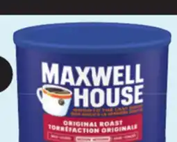 Canadian Tire Maxwell House Original Roast Coffee offer