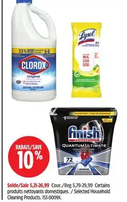 Canadian Tire Selected Household Cleaning Products offer