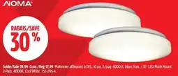 Canadian Tire Noma 10˝ LED Flush Mount offer