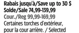 Canadian Tire Bernzomatic Selected Outdoor Backyard Torches offer
