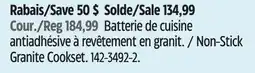 Canadian Tire MASTER Chef Non-Stick Granite Cookset offer