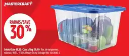 Canadian Tire Mastercraft 102L Heavy-Duty Storage Bin offer