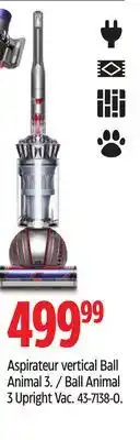 Canadian Tire Ball Animal 3 Upright Vac offer