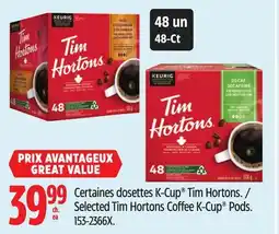 Canadian Tire Tim Hortons Selected Tim Hortons Coffee K-Cup Pods offer