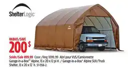 Canadian Tire ShelterLogic Garage-in-a-Box Alpine SUV/Truck Shelter, 13 x 20 x 12´ h offer