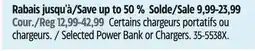 Canadian Tire Selected Power Bank or Chargers offer