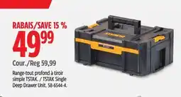 Canadian Tire Dewalt TSTAK Single Deep Drawer Unit offer