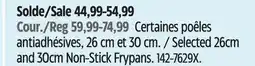 Canadian Tire Heritage The Rock Selected 26cm and 30cm Non-Stick Frypans offer