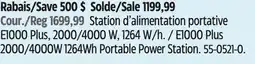 Canadian Tire Jackery E1000 Plus 2000/4000W 1264Wh Portable Power Station offer