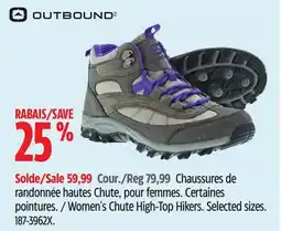 Canadian Tire Outbound Women's Chute High-Top Hikers offer